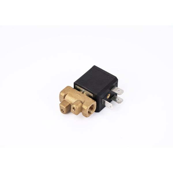 Etrany2Way 1/8 in DC24V Brass Material Stop Solenoid Valve High Temperature Steam  Control Manual 1 Year Warranty ODM/OEM