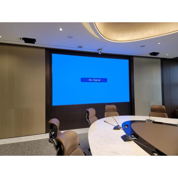 Using Chip On Board Technology 54 Mm Ultra Thin Conference Wireless Projection Display