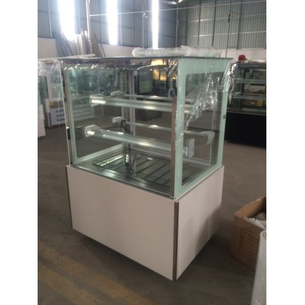 2 Layers Cake Display Fridge Cabinet Digital Electronic Temperature Control