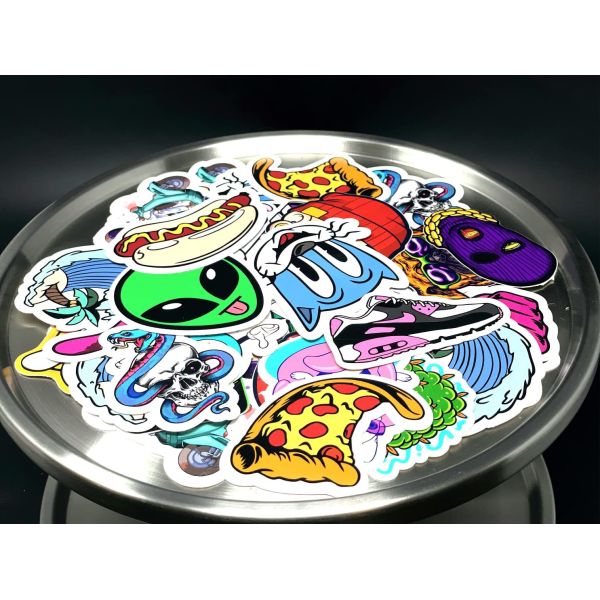 Custom Magnet Die Cut Stickers Oilproof Scratchproof Weather Resistant