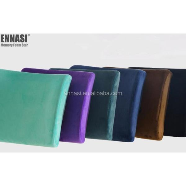 Office Chair Car Seat Memory Foam Lumbar Support Massage Cushion for Embroidery Logo