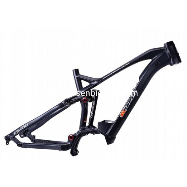 27.5er Плюс AM Полная подвеска Электрический велосипед Рамка Shimano E8000 Средний привод Система Эбики