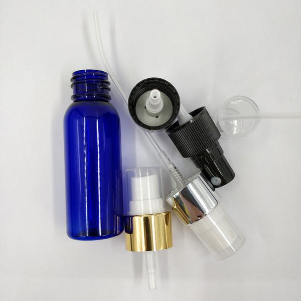 Clear Round Smooth PET Plastic Spray Bottle