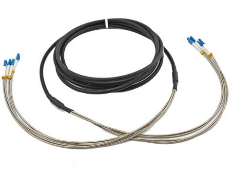 Armored Fiber Optic Cable Single Mode/ 4F Outdoor Multimode / Outdoor Fiber Optic Cable