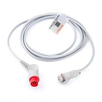 Adaptador de IBP multifuncional Cable Grey Durable Compatible Mindray para BD 12 Pin