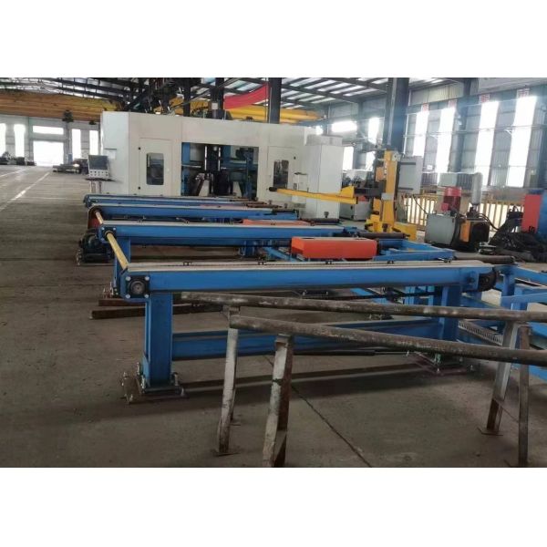 1250x600mm Max Size Width X Height CNC 3D Beam Drilling Machine Line 40mm Max Hole Diameter