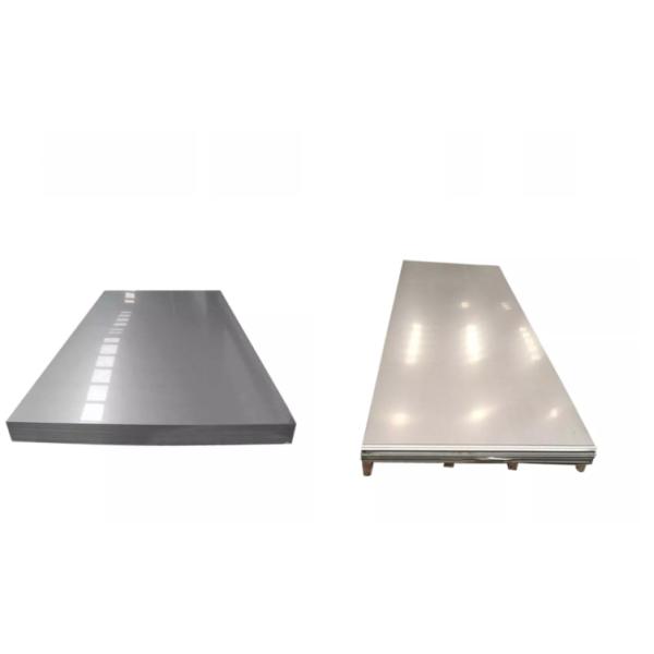 Fireproof Anticorrosive Mirror Stainless Sheet , Acid Resistant Brushed Steel Plate