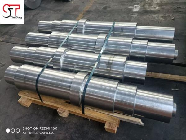 Heavy Section Carbon Steel Forging Spindle Forgings In Hydraulic Presses Use