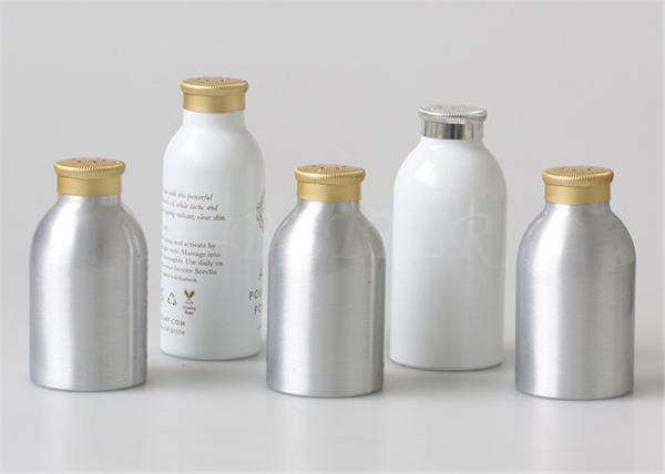 Talco 4 cor de prata essencial dos óleos 100ml das garrafas de alumínio da onça