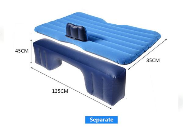 High Durbility Inflatable Double Air Mattress Customized Size 135 * 85 * 45CM