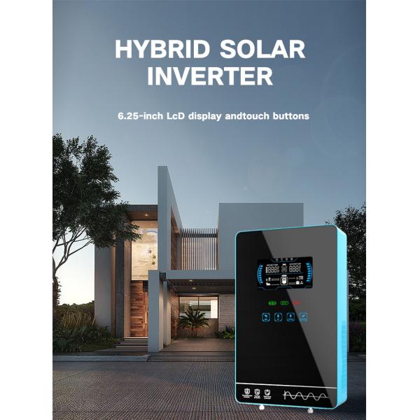 120V-450Vdc Solar On Grid Hybrid Inverter For Home Appliance 510*380*220mm