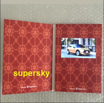 Electronic Gifts Video Postcard Mailer 4c Printed CC QC CE Approved