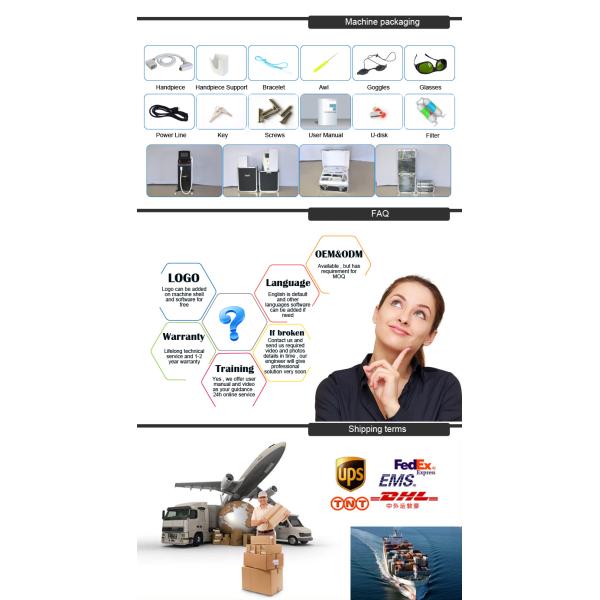 1200 nm Skin Rejuvenation IPL Hair Removal Device 120J/CM2 Energy