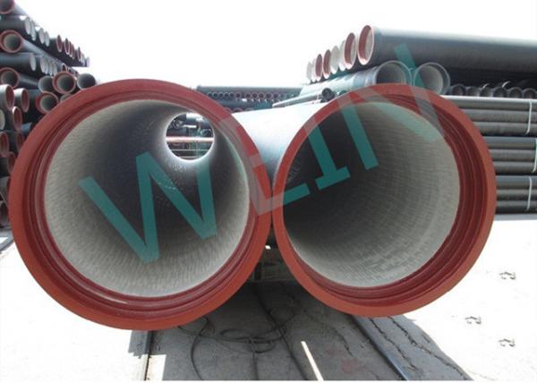 ISO2531 Standard Jacked Pipe Ductile Iron Wear Resistant For Steam Supply