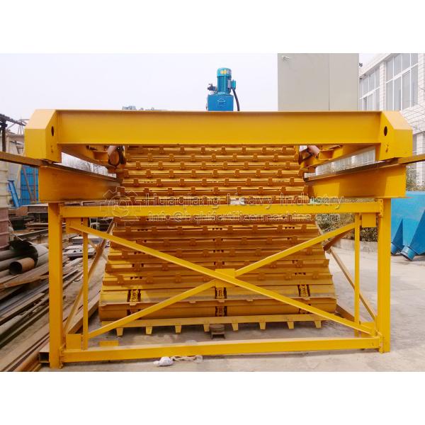 CE BV 30kw 10m Chain Plant Compost Turning Machine with Fermentation Tank