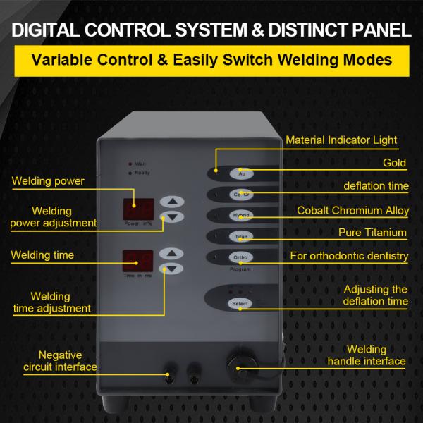 110V/220V Jewelry Welding Machine 100W Stainless Steel Spot Welding Machine