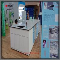 Cabinets et partie supérieure du comptoir durables de laboratoire des meubles FRP de laboratoire de chimie 5 ans de garantie