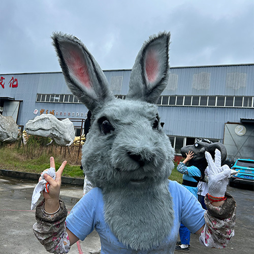 Realistic Walking Animal Mascot Costume Carnical Event Cartoon Character