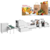 Comprimento de fabricação da máquina 430mm do saco de papel inteiramente auto do alimento afastado