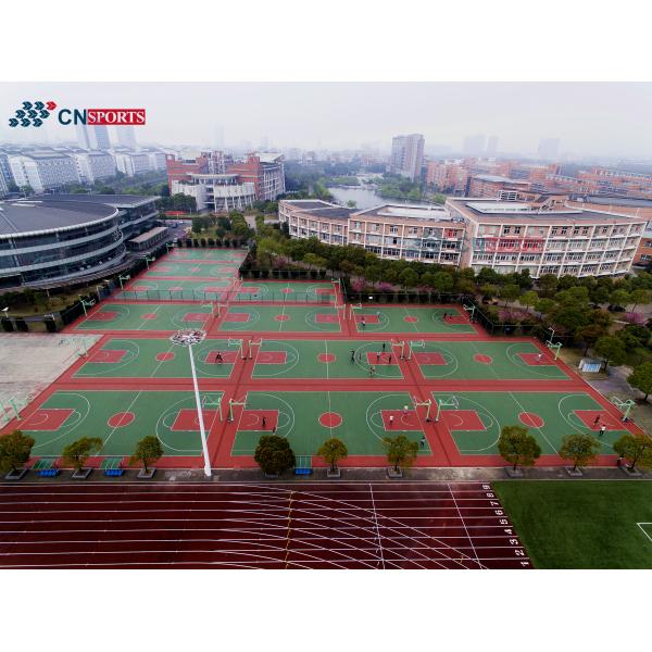 ITF Synthetic Basketball Court Flooring Wear Resistance
