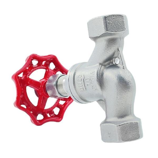 Inside Screw Stem Position Stainless Steel S-Type Female Thread Globe Valve J41H-16