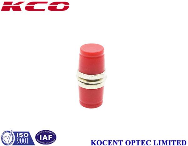 Red Fc Optical Connector Big D Hole Testing Wavelength 1310nm Ceramic Sleeves