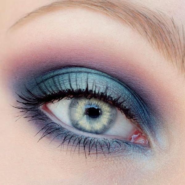 Prescripción coloreada natural 14m m de Grey Contact Lens Circle Lenses del ojo de KSSEYE no