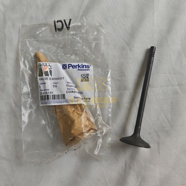 3142A181 Engine Valve Exhaust Perkins C7.1 C6.6 C4.4 1104 1106 Diesel Engine Parts