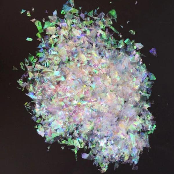 Excellent Nail Art Effect 2025 Irregular Chunky Glitter Flakes Decorations Shiny Candy Color for Christmas Occasion
