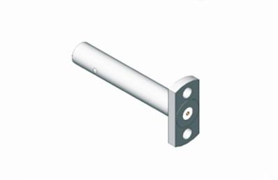 SMP Hombre 50 Ohm Limitado Detent Conector RF de acero inoxidable, Profundidad de enlace:2.79