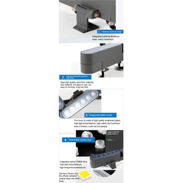 Folding Chain Spot Light Wall-Washing Light Outdoor Waterproof Garden Door Head Wall Column