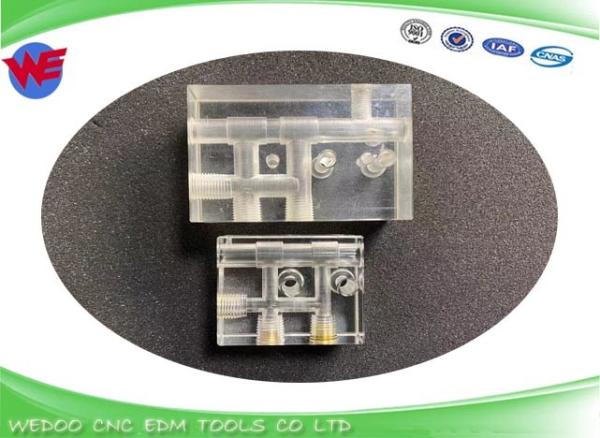 Sodick 3050651 Bloco Aspirador Superior/Inferior S5026 EDM Peças Sobressalentes Tubo 66*52*23