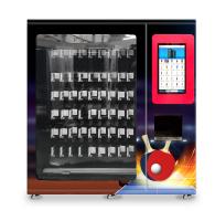 A máquina de venda automática do tênis de mesa com elevador e função ajustável da largura do canal, esportes alinha a máquina de venda automática, mícron