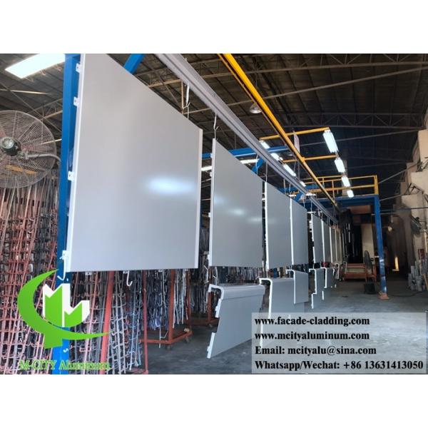 Металлические фасады дизайн перфорации твердых алюминиевых панелей завод в Фошане, Китай