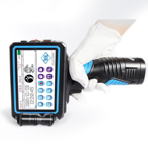 Hand Jet Printer with Original Ink Big Screen Size Portable Handheld Inkjet Printer