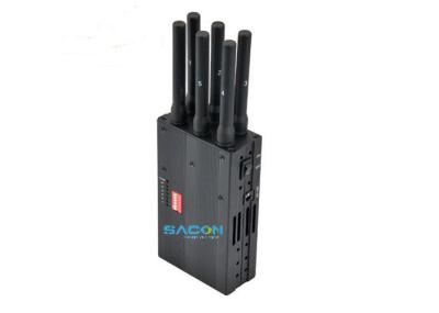 DC12V Portable Signal Jammer Omni Antennas CDMA DCS Para Templos Igrejas