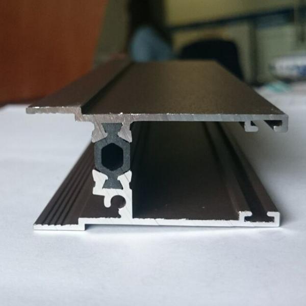 0.4mm-20mm Thickness Aluminum Alloy Extrusion Profile For Industry Cnc