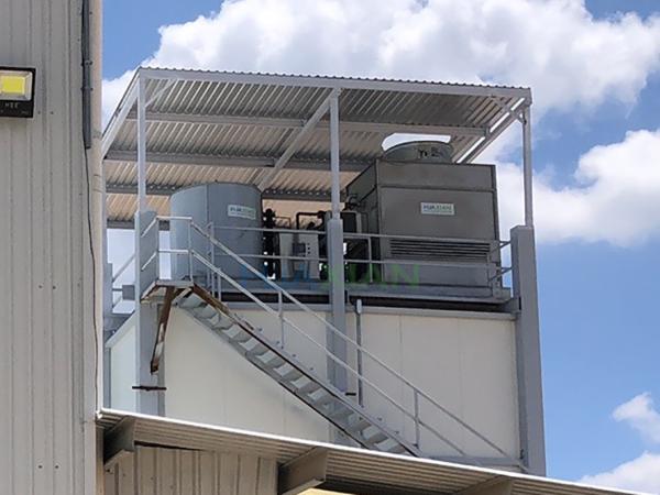 China Manufacturer Price Flake Ice Maker With Ice Storage Room