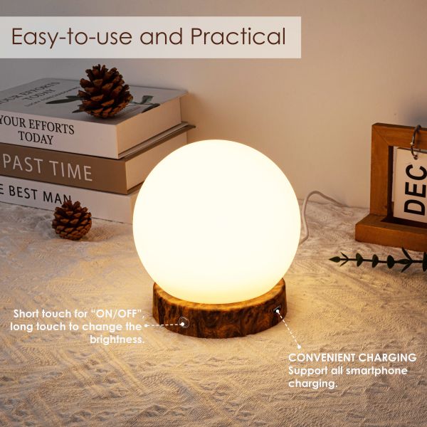 100V - 240V Sad Therapy Lights Remote Control Daylight Lamp For Sad