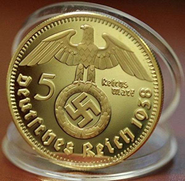 Gold Plateed Germany coin