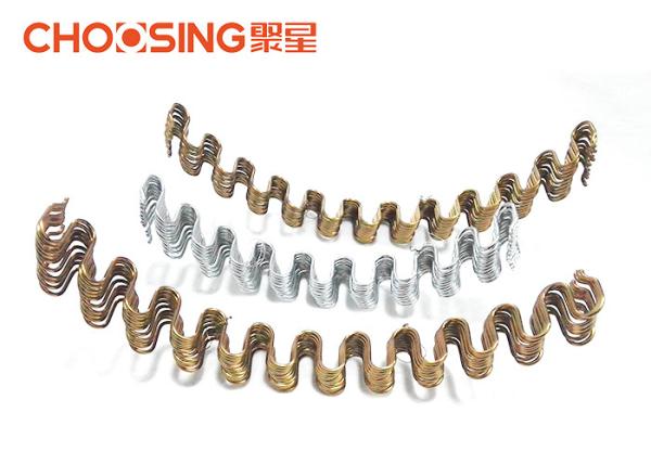 21 Inch Deep Arch Serpentine Springs For Furniture , No Sag Springs 3.4mm Upholstery