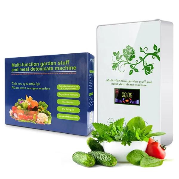 Homefish Painel de vidro portátil de esterilização de frutas e vegetais Máquina multifunção inteligente 400mg/h Gerador de ozônio para cozinha