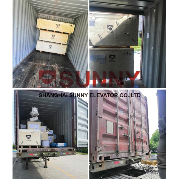 Одиночное зеркало лифта пассажира пассажира 4.00m/S 1600kg двери вытравляя нержавеющее Steell