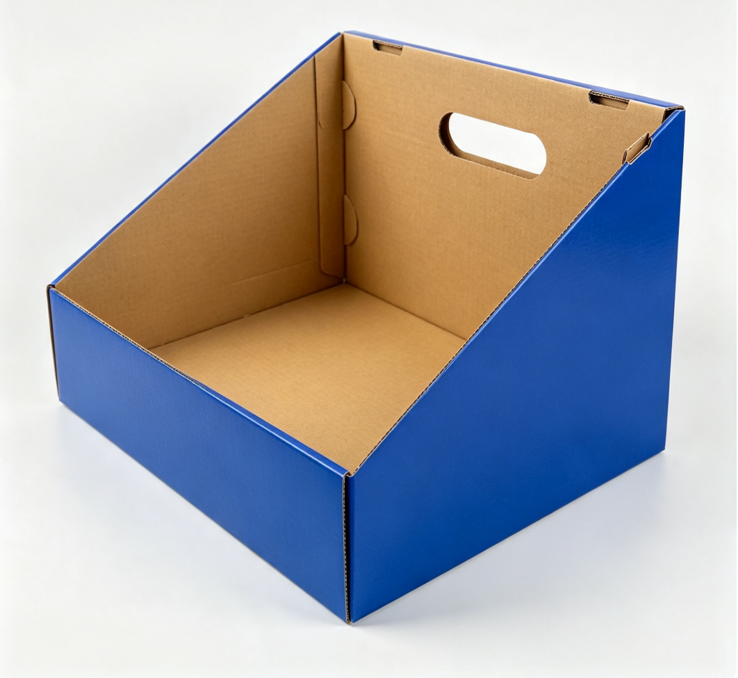 Disposable Kraft Paper Display Paper Box 