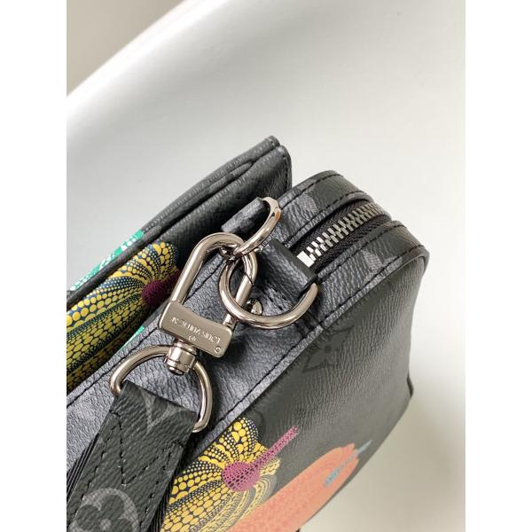 Сотрудничество 3WAY стиля улицы сумки M46358 Unisex заклеймленных людей вензеля трио LV x YK