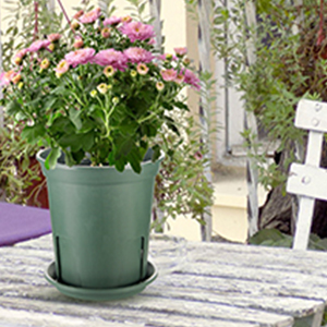 Planters for Indoor Plants, Planters with Drainage Hole and Tray, Flower Pots Indoor Plant Pots for Patio Garden