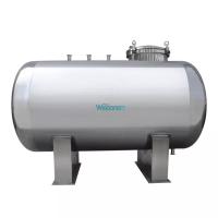 Cuve de stockage antirouille d'acier inoxydable, réservoir d'eau 100-5000L inoxydable