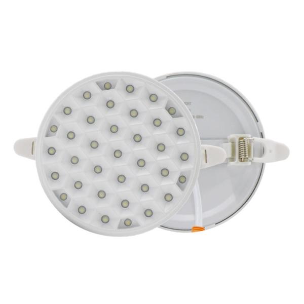 10/18/24/36W Slim Round Surface Backlit LED Ceiling Panel Light for Home Office Energy