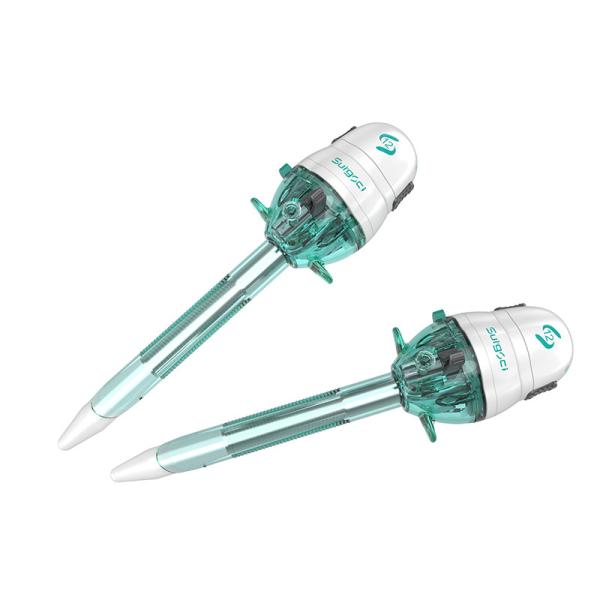 Customized Blunt Trocar Insertion CE Laparoscopic Plastic Trocar And Cannula