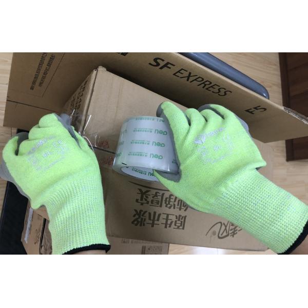 Черный датчик ладони 18 нитрила пены отрезал устойчивые перчатки безопасности для регуляции металла и стекла